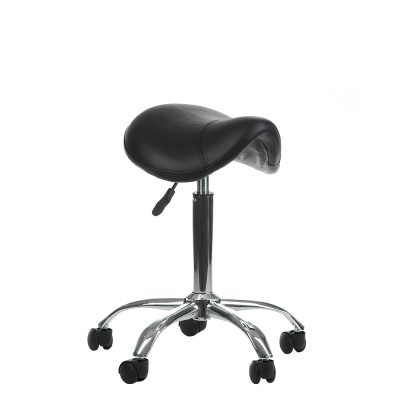 Expert Series faux-leather cosmetic stool